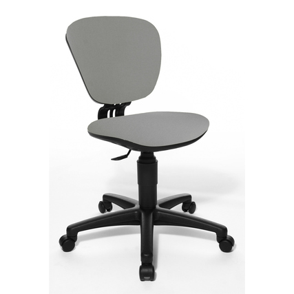 TOPSTAR Kinderdrehstuhl High Kid Rolle hart gebremst (für Teppichboden) Polyamid hellgrau