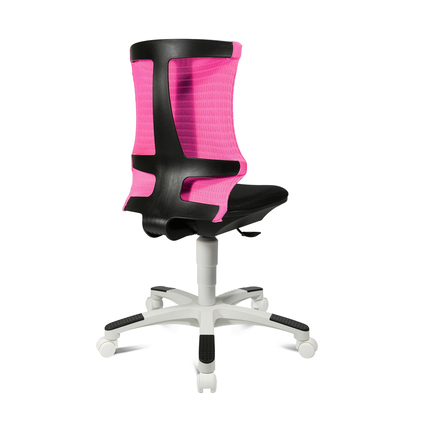 TOPSTAR Kinderdrehstuhl Sitness S`neaker schwarz rosa Produktbild pa_produktabbildung_5 XL