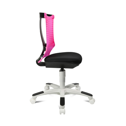 TOPSTAR Kinderdrehstuhl Sitness S`neaker schwarz rosa Produktbild pa_produktabbildung_4 XL