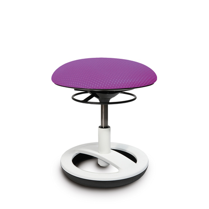 TOPSTAR Kindersitzhocker Sitness Bobby rund 100 % Polyester violett