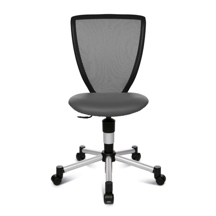 TOPSTAR Kinderdrehstuhl Titan® Junior Rolle hart gebremst (für Teppichboden) Stahl, lackiert anthrazit