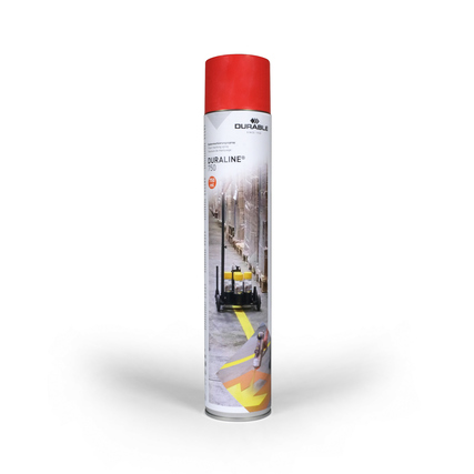 DURABLE Bodenmarkierungsspray DURALINE® 750 10m +5 bis +40°C rot 750ml
