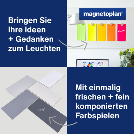 magnetoplan® Moderationskarte Set 2 Produktbild pa_ohnedeko_1 XL