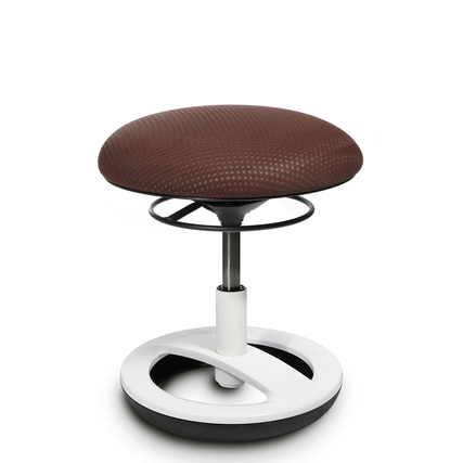 TOPSTAR Kindersitzhocker Sitness Bobby rund 100 % Polyester schlamm