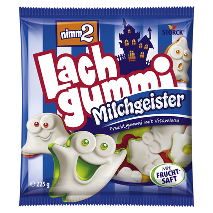 nimm2 Fruchtgummi Milchgeister 225 g/Pack.
