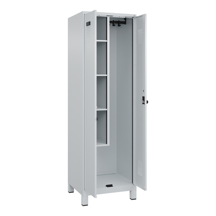 C+P Putzmittelschrank Evolo PLUS mit Standfuß lichtgrau Produktbild pa_produktabbildung_2 XL