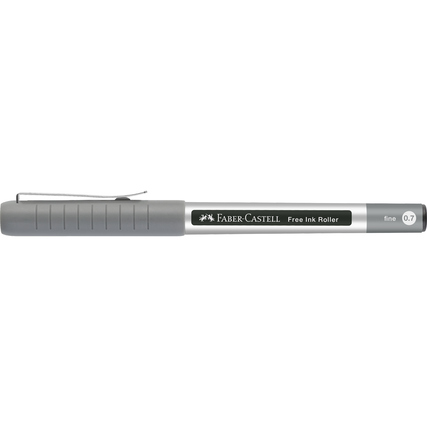Faber-Castell Tintenroller Free Ink fine 0,5mm schwarz Konusspitze dokumentenecht