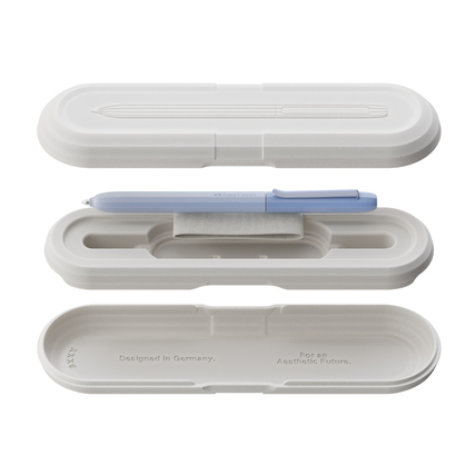 Kugelschreiber in einer neutralen Verpackung, ideal zum Verschenken, mit softem Schreibgefühl.