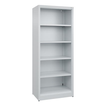 C+P Regal Acurado 800 x 1.950 x 500 mm (B x H x T) 70kg 4 Fachböden Stahl lichtgrau