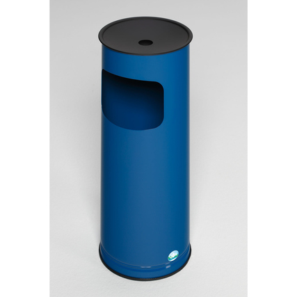 VAR Standascher H 61 K 25 x 61 cm (Ø x H) Stahlblech, verzinkt, pulverbeschichtet blau