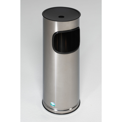 VAR Standascher H 61 K 25 x 61 cm (Ø x H) Stahlblech, verzinkt, pulverbeschichtet edelstahl