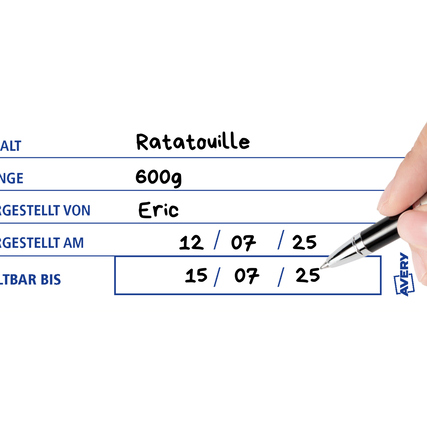 Avery Zweckform Küchenetikett Produktbild pa_ohnedeko_3 XL