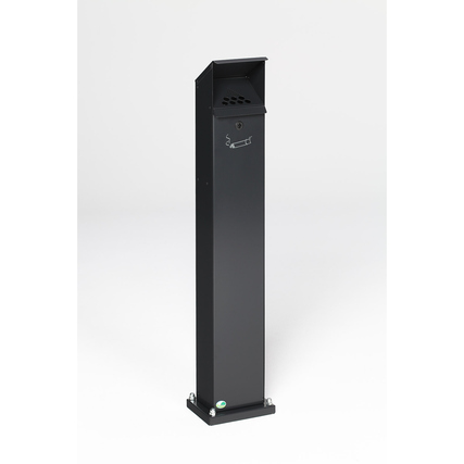 VAR Standascher SG 124 18 x 115 x 15 cm (B x H x T) Stahlblech, verzinkt, pulverbeschichtet anthrazit