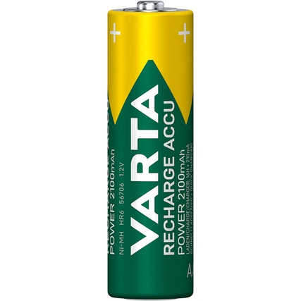 Varta Akku Recharge Accu Power AA/Mignon 2 St./Pack. 2.100 mAh Produktbild pa_produktabbildung_2 XL