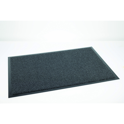 Miltex Schmutzfangmatte EAZYCARE DUET Innenbereich 60 x 90 cm (B x L) Polyamid (89 % ECONYL®) Material der Rückseite: Polyurethan schwarzgrau