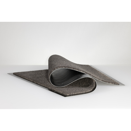 Miltex Schmutzfangmatte EAZYCARE RUSH Innenbereich 90 x 150 cm (B x L) Polyamid (90 % ECONYL®) Material der Rückseite: Polyurethan aschgrau