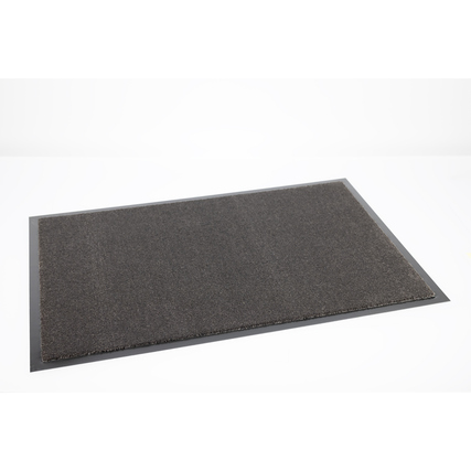 Miltex Schmutzfangmatte EAZYCARE RUSH Innenbereich 60 x 90 cm (B x L) Polyamid (90 % ECONYL®) Material der Rückseite: Polyurethan aschgrau