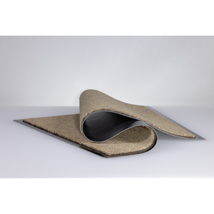 Miltex Schmutzfangmatte EAZYCARE RUSH Innenbereich 90 x 150 cm (B x L) Polyamid (90 % ECONYL®) Material der Rückseite: Polyurethan walnussbraun