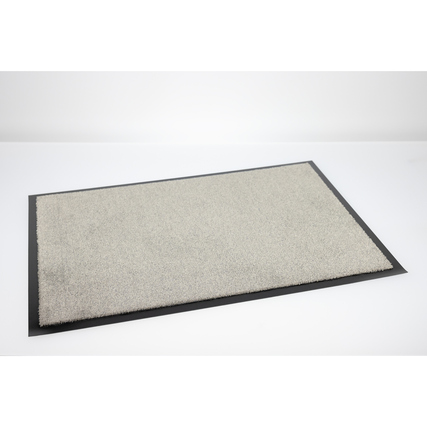 Miltex Schmutzfangmatte EAZYCARE RUSH Innenbereich 60 x 90 cm (B x L) Polyamid (90 % ECONYL®) Material der Rückseite: Polyurethan betongrau