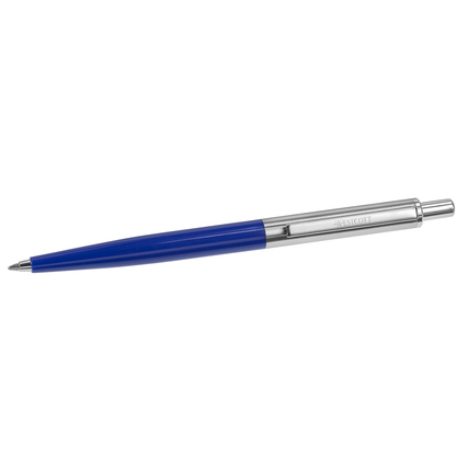 Westcott Kugelschreiber Companion 1mm blau Mine auswechselbar dokumentenecht Schaftfarbe: blau/silber