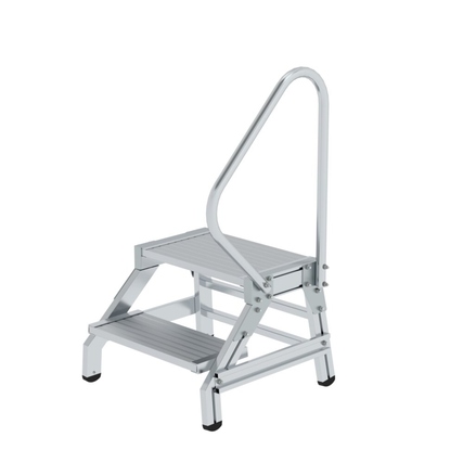 MUNK Podestleiter 2,4m Aluminium alu