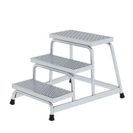 MUNK Podestleiter R13 2,6m Aluminium alu