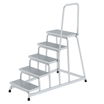 MUNK Podestleiter R13 3m Aluminium alu