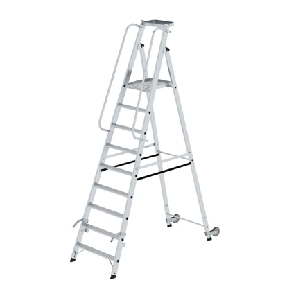 MUNK Podestleiter 4,1m Aluminium alu