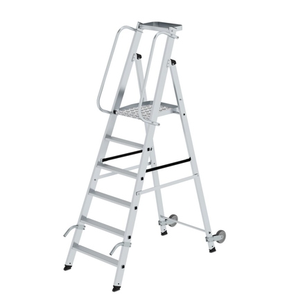 MUNK Podestleiter 3,4m Aluminium alu