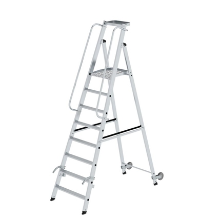 MUNK Podestleiter 3,85m Aluminium alu