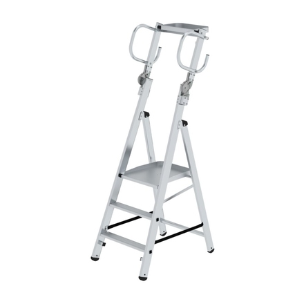 MUNK Podestleiter 2,7m Aluminium alu