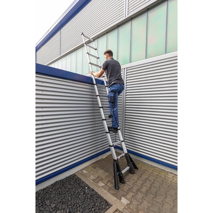 MUNK Teleskopleiter Prime Line 9 Stufen Produktbild pa_ohnedeko_1 XL