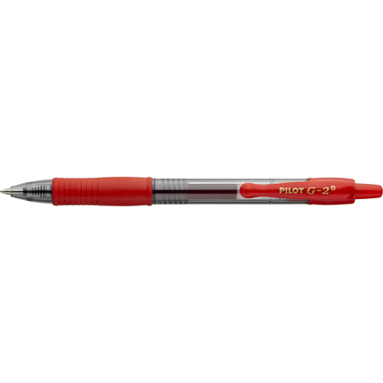 PILOT Gelschreiber G2+-7 0,4mm rot