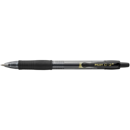 PILOT Gelschreiber G2+-7 0,4mm schwarz