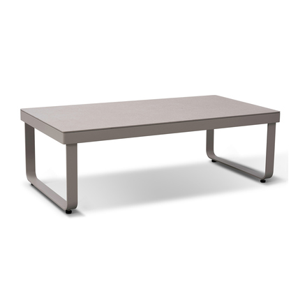 BEST Beistelltisch Porto 1.200 x 390 x 600 mm (B x H x T) Aluminium sand