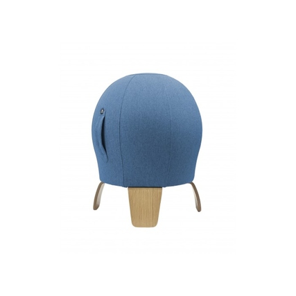 ALBA Sitzhocker Loona Farbe der Sitzfläche: blau