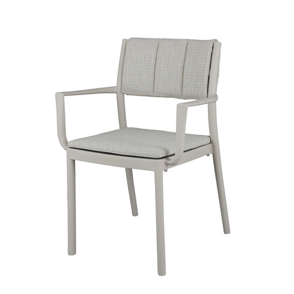 FEROS Gartenstuhl Rocco 59,7 x 82,9 x 52 cm (B x H x T) Polypropylen sand 4 St./Pack.