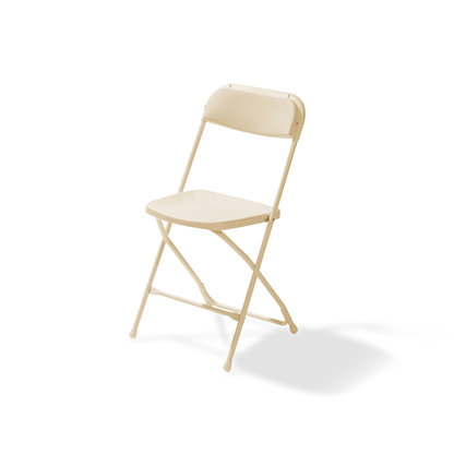 FEROS Klappstuhl Budget 45 x 80,5 x 45 cm (B x H x T) Kunststoff sand 7 St./Pack.