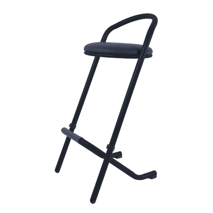 FEROS Barhocker Nesta 78cm Holz/Polyurethan schwarz 4 St./Pack.