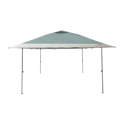 Coleman Pavillon FastPitch OnePush Shelter L 396 x 280 x 396 cm (B x H x T) Maße (zugeklappt): 125 x 21 x 26 cm (B x H x T) 21kg Polyester, PU überzogen Stahl