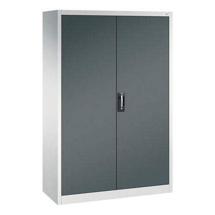 C+P Werkzeugschrank Acurado 89 1.200 x 1.950 x 500 mm (B x H x T) Stahl, lackiert Farbe der Front: schwarzgrau Farbe des Korpus: lichtgrau