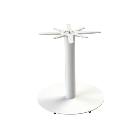 FEROS Tischgestell Urban 70 x 72 x 70 cm (B x H x T) 200kg Edelstahl weiß