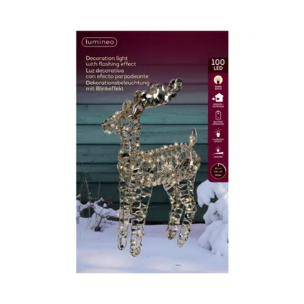 LUMINEO Lichtfigur Rentier 37 x 66 x 13 cm (B x H x T) Produktbild pa_produktabbildung_2 XL