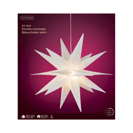 LUMINEO Lichtfigur Stern 60 x 60 cm (Ø x H) Produktbild pa_produktabbildung_2 XL