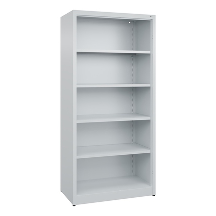 C+P Regal Acurado 930 x 1.950 x 500 mm (B x H x T) 70kg 4 Fachböden Stahl, lackiert lichtgrau