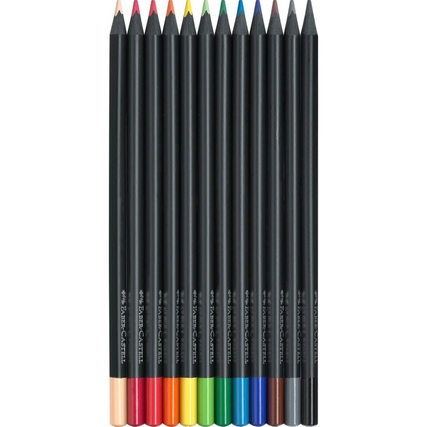 Faber-Castell Buntstift Black Edition 12 St./Pack. Produktbild pa_produktabbildung_2 XL