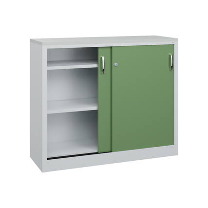 C+P Schiebetürenschrank Acurado 1.200 x 1.000 x 400 mm (B x H x T) resedagrün Produktbild pa_produktabbildung_2 XL
