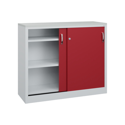C+P Schiebetürenschrank Acurado 1.200 x 1.000 x 400 mm (B x H x T) rubinrot Produktbild pa_produktabbildung_2 XL