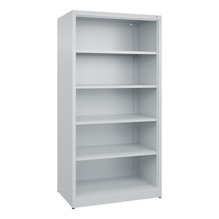 C+P Regal Acurado 1.000 x 1.950 x 600 mm (B x H x T) 70kg 4 Fachböden Stahl, lackiert lichtgrau
