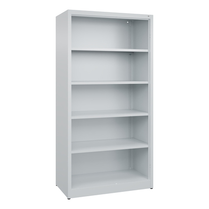 C+P Regal Acurado 1.000 x 1.950 x 500 mm (B x H x T) 70kg 4 Fachböden Stahl, lackiert lichtgrau
